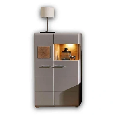 Abbildung von Innostyle Vitrine 80 x 139 37 cm (B/H/T)