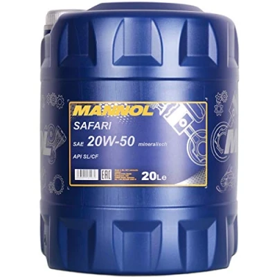 Abbildung von 20W 50 Safari 20 Liter 20W50 Motoröl 20W/50 Mannol