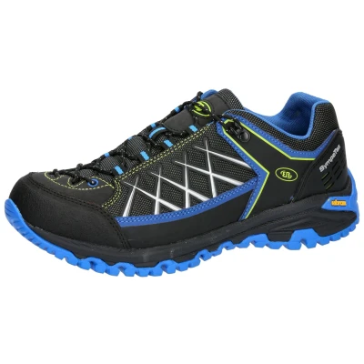 Abbildung von Brütting Outdoor Mount ROOT Hikingschuh, Herren, Größe: 40, Schwarz blau lemon Schuhe