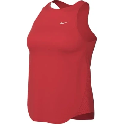 Abbildung von Nike Performance Tempo TANK Top, Damen, Größe: XS, Crimson/reflective silver