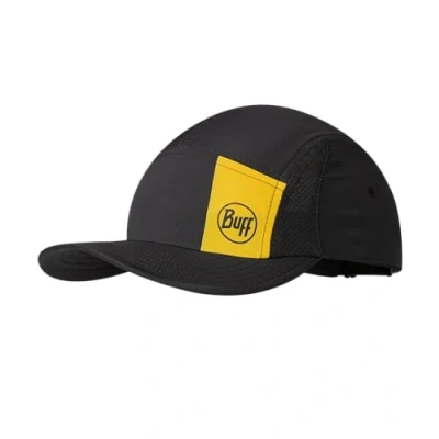 Abbildung von BUFF® Kappe 5 Panel Go Männlich Weiblich Erwachsene Flexibel, UPF50, Verstellbar, Nachhaltig, Leicht, Laufen, Recycelte Materialien, Komfortabel, S/M, Noir