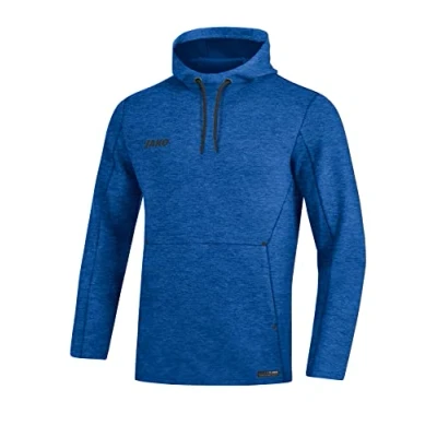 Abbildung von JAKO Herren Kapuzensweat Premium Basics, royal meliert, S, 6729