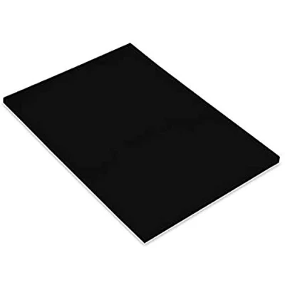 Abbildung von Canson 200040815 Iris Vivaldi glattes, farbiges Papier, A4, schwarz 38