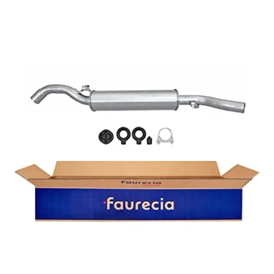 Abbildung von HELLA 8LD 366 036 111 Endschalldämpfer hinten mit Anbauteilen VOLKSWAGEN: GOLF 2