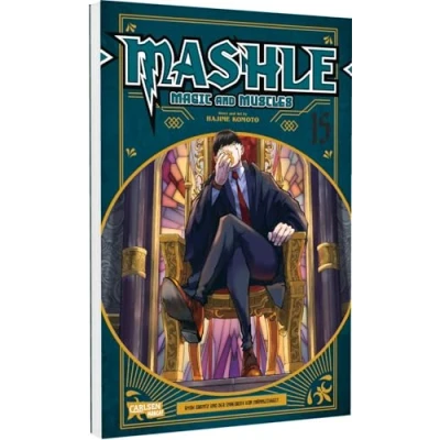 Abbildung von Mashle: Magic and Muscles 15: Witzige und verrückte Fantasy Action für Fans von Magie gestählten Muskeln!