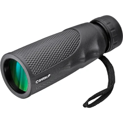 Abbildung von Barska Unisex Blackhawk Wasserdicht Inklusive Tragetasche und Trageriemen Monokular, Schwarz, 10 x 40 EU