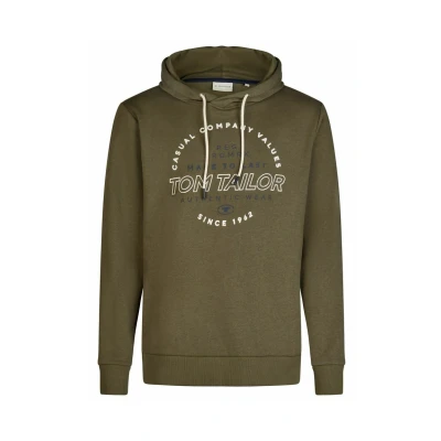 Abbildung von TOM Tailor Kapuzenpullover, Herren, Größe: XXL, Grape leaf green