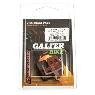 Abbildung von GALFER Unisex Kinder Bike Advanced Brake PAD AVID Elixir SRAM XX, bunt, ESTANDAR