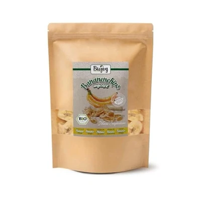 Abbildung von Biojoy BIO Bananenchips (500 g), getrocknet und ungeschwefelt