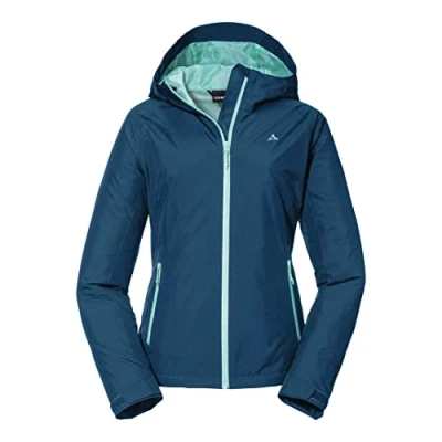 Abbildung von Schöffel Wamberg L Regenjacke / wasserabweisende Jacke, Damen, Größe: 44, schwarz