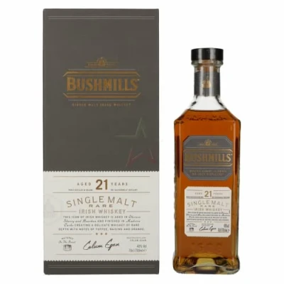 Abbildung von Bushmills 21 Years Old RARE Single Malt Irish Whiskey 40,00% 0,70 Liter