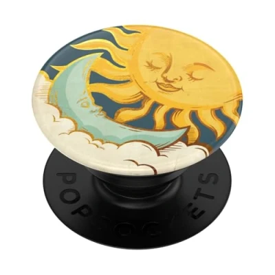 Abbildung von PopSockets: PopGrip Ausziehbarer Sockel und Griff mit einem Austauschbarem Top für Smartphones Tablets Star Crossed Lovers