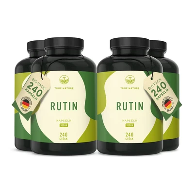 Abbildung von Rutin Kapseln 500mg pro Kapsel Vegan &amp; Made in DE 960 St