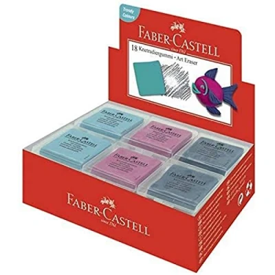 Abbildung von Faber Castell Kneadable Eraser (Turquoise/Blackberry/Blue) (FC 127124)