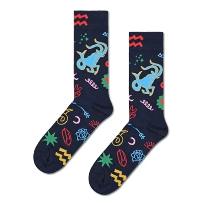 Abbildung von Happy Socks Capricorn Unisex Socken, Größe: 41 46, Navy