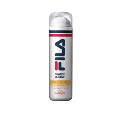 Abbildung von Fila, Deospray Natual, Deo Spray, sanfte Formel ohne Aluminium, mit Kamillenextrakt, Unisex, speziell für sportliche Aktivitäten, Frische den ganzen Tag, Format 150 ml
