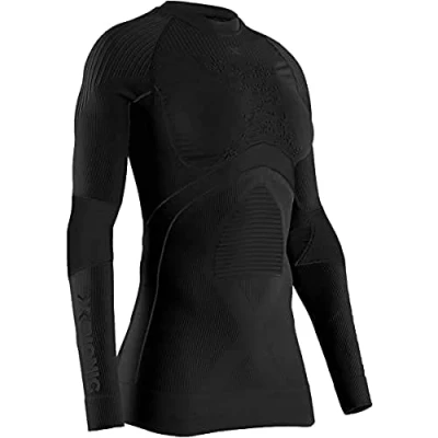 Abbildung von X Bionic Damen Energy Accumulator 4.0 Shirt Round Neck Long Sleeves, Black, L
