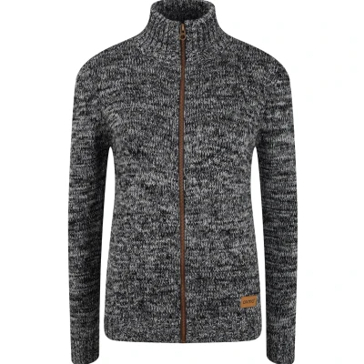 Abbildung von Oxmo Oxphenix Strickjacke, Damen, Größe: Large, Black