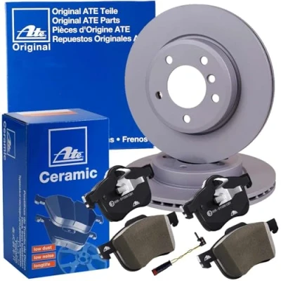 Abbildung von ATE Bremsscheiben + CERAMIC Beläge vorne für C KL. W203 S203 CL203 R171