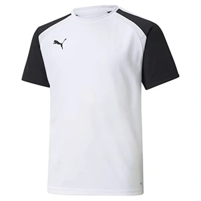 Abbildung von Puma Teampacer Sport Tshirt für Kinder, Größe: 152, Weissschwarz