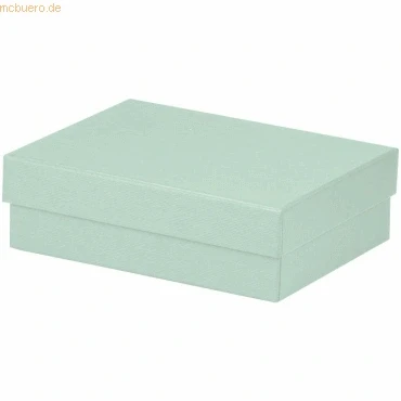 Abbildung von Rössler Papier 13401453655 Boxline Kartonage rechteckig, 140 x 190 60 mm, Mint, 1 Stück