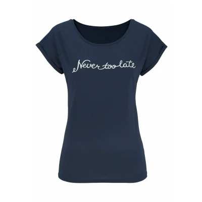 Abbildung von Beach Time Tshirt print, Damen, Größe: 32/34, Marine