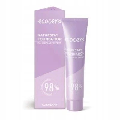 Abbildung von Ecocera Naturstay Natural Opaque Foundation C3 Cremig, 30ml