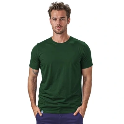 Abbildung von ALPIN LOACKER Merino Shirt Herren Premium Tshirt Kurzarm I Thermo Oberteil Männer und Funktionsshirt für Outdoor Unterwäsche Herren, Grün XL