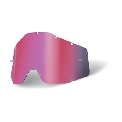Abbildung von 1 51002 016 02 100 % Racecraft Accuri Strata Brillen Ersatzglas Farbe Pink spiegel/rauchfrei Größe