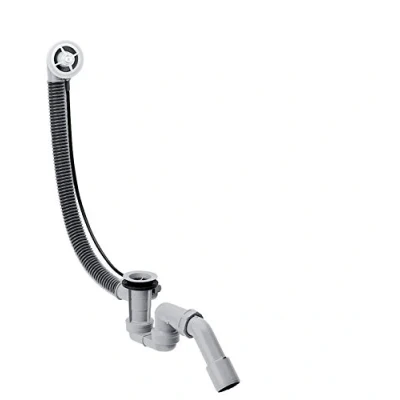 Abbildung von hansgrohe Ab und Überlaufgarnitur, für Normalwannen