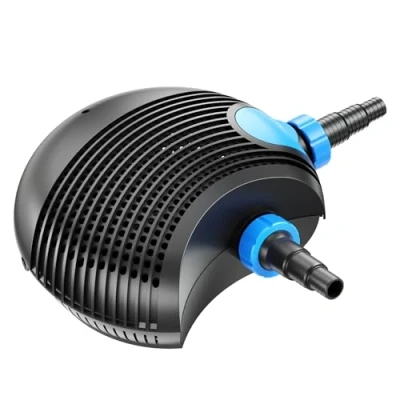 Abbildung von SunSun CTF 14000 SuperECO Teichpumpe 14.000 l/h / 120 W, energiesparende Filterpumpe, Bachlaufpumpe für Koiteiche, Umwälzpumpe, Gartenteichpumpe