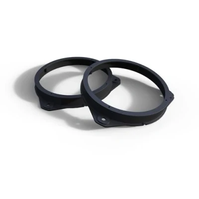 Abbildung von Audioproject A319 Autoradio Lautsprecherringe kompatibel für Opel Astra G H Corsa D E Vectra Ford KA Alfa Romeo Mito FIAT 500 Punto Ducato Peugeot Boxer Dacia 165mm Lautsprecher Halterungen
