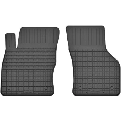 Abbildung von Gummimatten Fußmatten Vorne Hoher Rand 15 mm für Audi A3 8V / Q2 Seat Ateca/Seat Leon III/Skoda Karoq/VW Golf VII Passgenau