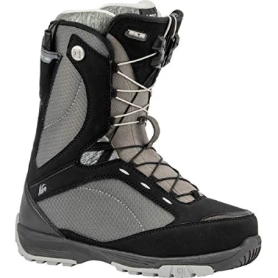 Abbildung von Nitro Snowboards Damen Monarch TLS &#039;20 All Mountain Freestyle Schnellschnürsystem Boot Snowboardboot, BLACK, 23.0