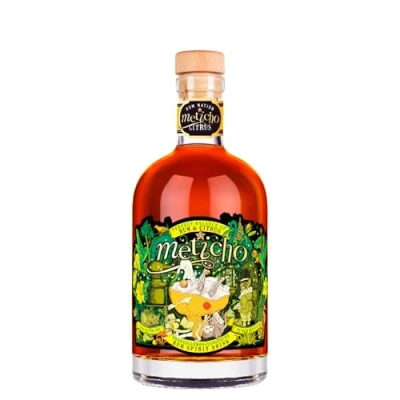 Abbildung von Rum Nation Meticho Citrus Spirit Drink 700 ml 40% Vol. Weich &amp; fruchtig Auf Basis von aus Zentralamerika Noten Vanille Honig Ideal für Einsteiger