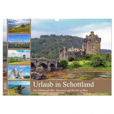Abbildung von Urlaub in Schottland (Wandkalender 2025 DIN A3 quer), CALVENDO Monatskalender