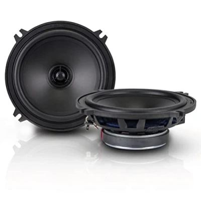 Abbildung von AXTON ATX130S klangstarkes 13 cm / 5“ Koaxial System, 2 Wege Auto Lautsprecher mit nur 43 mm Einbautiefe, Soundsystem 70 Watt RMS
