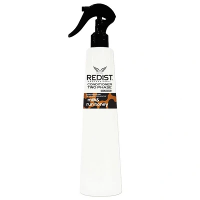 Abbildung von Redist 2Phase Hair Conditioner 400ml Haarkur Sprühkur Treatment Haarpflege Spray Leave in ohne Ausspülung Haar Parfume spliss entferner (Milk &amp; Run Honey)