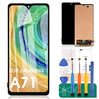 Abbildung von für Samsung Galaxy A71 4G LCD Bildschirm Ersatz A715 Display SM A715F/DS Touch Digitizer Assembly A715F/DSM,SM A715W,SM A715X Reparaturteile Kits (Nicht Original)