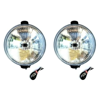 Abbildung von MelTruck 2x Fernscheinwerfer Offroad Halogen 12V 24V Fernlicht Schlepper LKW Traktor