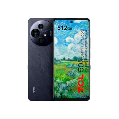 Abbildung von TCL 50 Pro NXTPAPER 5G Smartphone, 5G, 17,7 cm (6,8 Zoll), höherer Augenkomfort (FHD+ Display, 16 GB (8+8) 512 GB, erweiterbare MicroSD, Dual SIM, 32 MP Kamera, 5010 mAh Akku, Android 14) Moon Gray