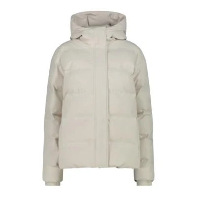 Abbildung von CMP Woman Jacket FIX HOOD Winterjacke, Damen, Größe: 36, Vaniglia