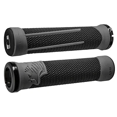 Abbildung von ODI MTB AG 2 Lock On 2.1, e Klemmringe Griffe, schwarz/Graphit, 135 mm
