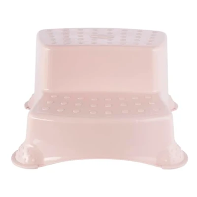 Abbildung von keeeper Zweistufiger Tritthocker, Ab ca. 3 bis 14 Jahre, Anti Rutsch Funktion, 40 x 37 21 cm, Igor Pure, Pink (Nordic Pink)