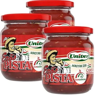 Abbildung von Erös Pista 3 x 200g Sparpack, Ungarische scharfe paprikacreme