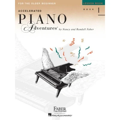 Abbildung von Accelerated Piano Adventures For The Older Beginner: Lesson Book 1: Noten, Lehrbuch für Klavier