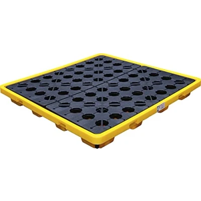 Abbildung von BGS 70050 Öl Auffangwanne mit Gitterrost für 4 x 200 l Fässer