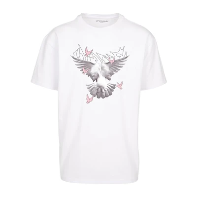 Abbildung von Mister Tee Unisex MT2738 Doves Oversize T Shirt, White, L