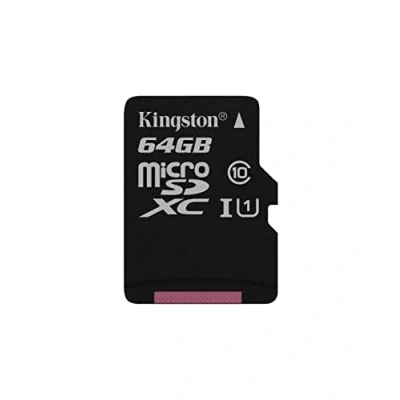 Abbildung von Kingston SDCS/64GB MicroSD Canvas Select Geschwindigkeiten der Klasse 10 UHS I bis zu 80 MB/s Lesezugriff (mit SD Adapter) Erwecken Sie HD Videos zum Leben