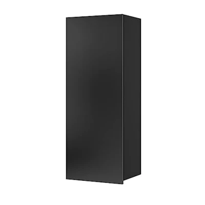 Abbildung von Lomadox Hängeschrank in schwarz Hochglanz, B/H/T ca. 45/117/32 cm